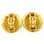 Boucles d'oreilles clip en or Chanel Doré - vue 3