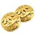 Boucles d'oreilles clip en or Chanel Doré - vue 4
