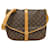 Louis Vuitton Saumur 35 Brown Cloth  ref.2044749
