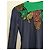Jc De Castelbajac Wollkleid von Castelbajac Marineblau - Ansicht 3
