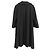 Abrigo swing de bouclé forrado de seda Dries Van Noten otoño 2005 Negro - vista 5