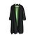 Abrigo swing de bouclé forrado de seda Dries Van Noten otoño 2005 Negro - vista 8