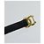 CHANEL COCO Mark Gürtel Leder 26,4"" Schwarz Gold CC Auth yk17305 Golden - Ansicht 10