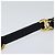 CHANEL COCO Mark Gürtel Leder 26,4"" Schwarz Gold CC Auth yk17305 Golden - Ansicht 3