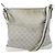 Borsa a Spalla GG Canvas Gucci Argento Blu 145857 Auth 110391