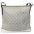 Borsa a Spalla GG Canvas Gucci Argento Blu 145857 Auth 110391 - vista 2