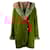 Autre Marque A.N.G.E.L.O. Vintage Cult Orange Brown Suede Coat  ref.2045941