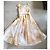Autre Marque Raffaelli Line Kleid Rosa Brokat Floral Pink - Ansicht 3