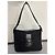 Baguette Borsa Fendi in tessuto nero - vista 4