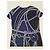 Camiseta Hermès de algodón azul marino - vista 3