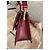 Borsa Jacquemus Le Grand Bambino in Pelle Rosso Scuro Bordò - vista 3
