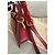 Borsa Jacquemus Le Grand Bambino in Pelle Rosso Scuro Bordò - vista 4