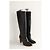 Vanessa Bruno Schwarze Lederstiefel - Ansicht 3
