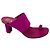 Sandali in suede magenta Pedro Garcia Porpora - vista 2