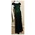 Vera Wang Dunkelgrünes Abendkleid aus floraler Spitze - Ansicht 5