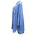 Abito camicia midi oversize di Hermès in lana blu Blu chiaro - vista 2