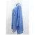 Abito camicia midi oversize di Hermès in lana blu Blu chiaro - vista 7