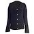Schwarze Woll-Cardigans mit verzierten Knöpfen von Saint Laurent