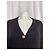 Schwarze Woll-Cardigans mit verzierten Knöpfen von Saint Laurent - Ansicht 10