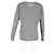Camiseta de manga larga con cuello redondo Alexander Wang en algodón gris - vista 6