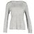 Camiseta de manga larga con cuello redondo Alexander Wang en algodón gris