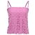 Givenchy Guipure 4g Camisole Bluse aus Rosa Wolle Braun Pink