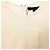 Top de crepé con corte de Alexander Wang en seda marfil Blanco Crudo - vista 5