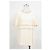 Top de crepé con corte de Alexander Wang en seda marfil Blanco Crudo - vista 6