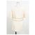 Top de crepé con corte de Alexander Wang en seda marfil Blanco Crudo - vista 8