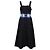 Vestido midi de cuello cuadrado en algodón marino de Rachel Comey Azul Azul marino