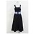 Vestido midi de cuello cuadrado en algodón marino de Rachel Comey Azul Azul marino - vista 5