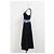 Vestido midi de cuello cuadrado en algodón marino de Rachel Comey Azul Azul marino - vista 6