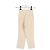 Calças largas Khaite em viscose creme Branco Cru - vista 5