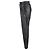 Pantalones tapered de cuero negro con cinturón acentuado de Alberta Ferretti - vista 2