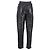 Pantalones tapered de cuero negro con cinturón acentuado de Alberta Ferretti - vista 3