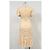 Vestido midi de encaje floral Dolce & Gabbana en algodón crema Blanco Crudo - vista 6