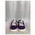 Dolce & Gabbana Tênis Sacred Heart Dolce e Gabbana em couro roxo - vista 10