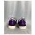 Dolce & Gabbana Tênis Sacred Heart Dolce e Gabbana em couro roxo - vista 11