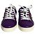 Dolce & Gabbana Tênis Sacred Heart Dolce e Gabbana em couro roxo - vista 2