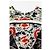 Abito stampato al ginocchio di Mary Katrantzou in seta multicolore - vista 10