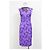 Michael Kors Kleid mit floralem Druck aus lila Rayon - Ansicht 6