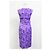 Michael Kors Kleid mit floralem Druck aus lila Rayon - Ansicht 8