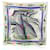 Hermès Hermes Vintage Silk Scarf Vent Portant 1988 Yannick Manier Multiple colors  ref.2046917