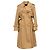 Abrigo Trench Simone Rocha en poliamida marrón Castaño Roja