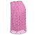 Minifalda de encaje guipur rosa de lana con logo 4G de Givenchy Castaño - vista 2