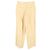 Sandro Paris Wide-Leg Trousers in Yellow Cotton - view 2