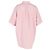 Camicia a maniche corte a righe verticali Ralph Lauren in cotone rosa - vista 3