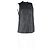 Autre Marque Top sin mangas de cuero negro con espalda transparente y botones de Dion Lee - vista 4