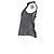 Autre Marque Top sin mangas de cuero negro con espalda transparente y botones de Dion Lee - vista 5