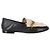 Mocassins conversíveis em couro preto Coach Helena Sheared